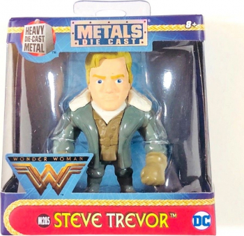 Figurina Metal Die Cast Wonder Woman versiune filmul din 2017 Personaj Steve Trevor 