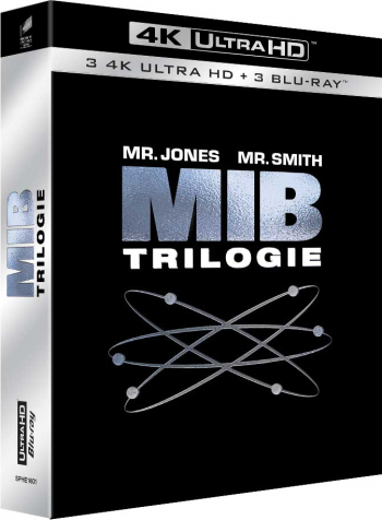 Trilogia Men In Black Barbati in negru Men In Black Trilogy 6 discuri 3 discuri 4K Ultra HD 3 discuri Blu ray