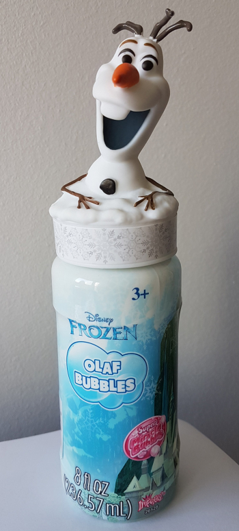 Tub baloane de sapun Olaf din Frozen Regatul de gheata 