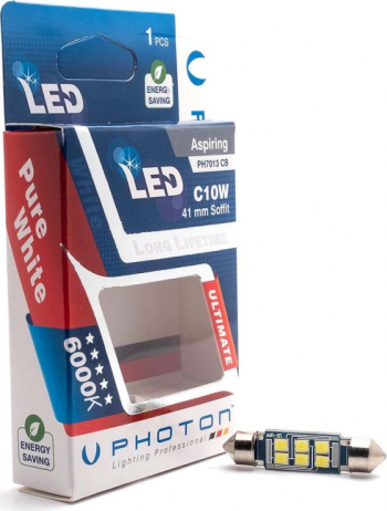 Bec PHOTON C10W 12V CANBUS 8 SMD 41mm FESTOON LED - PH7013 