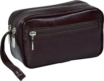 Borseta de mana piele maro MAGAZINUL DE GENTI model 013 