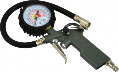 Pistol de umflat cu manometru 16bar + furtun 37cm GEKO G01101