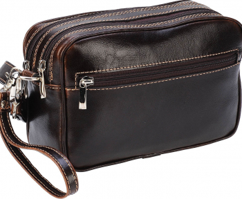 Borseta piele maro vintage MAGAZINUL DE GENTI model de mana si umar 034 