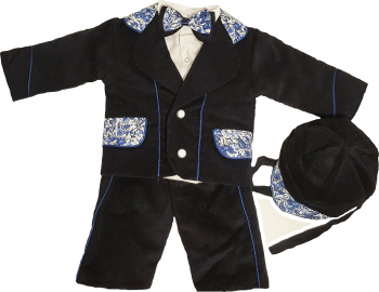 Costum de botez Minis Boutique 3-6 luni 