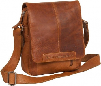 Geanta de umar The Chesterfield Brand din piele naturala moale maro coniac Remy MAGAZINUL DE GENTI 