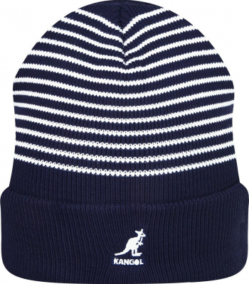 Caciula Kangol Stripe Cuff Bleumarin 
