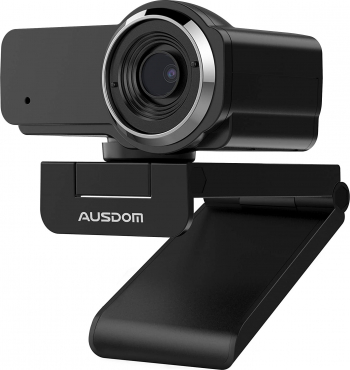 Camera web Ausdom AW635 microfon Negru 