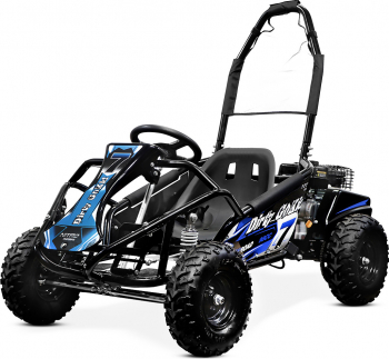 Cart electric pentru copii NITRO GoKid Dirty 1000W 48V culoare Albastru 