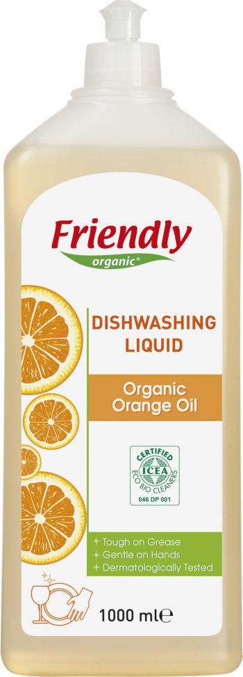 Detergent Vase Organic Friendly Portocale 1000ml 