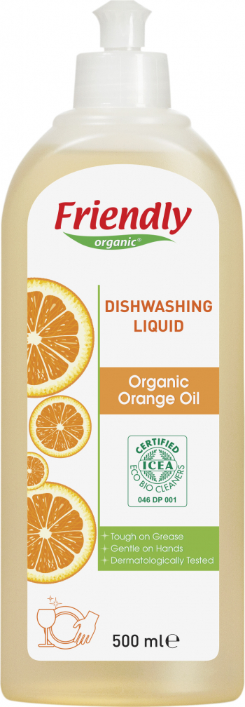 Detergent Vase Organic Friendly Portocale 500ml