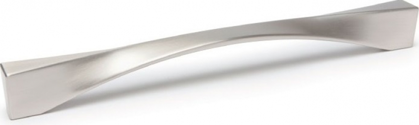 Maner pentru mobilier Twisted finisaj nichel periat L 340 mm 