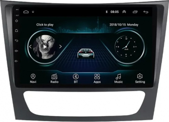 Navigatie Android Mercedes E Class W211 CLS W219 Display 9 inch 2GB RAM + 32GB ROM Internet 4G 