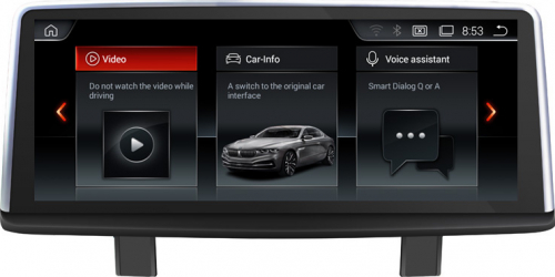 Navigatie BMW Seria 3 F30 F31 2012 - 2018 Android 4GB RAM + 64 GB ROM Display 10.25 IPS Internet 4G Aplicatii Waze Wi Fi Usb 