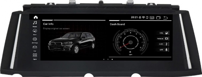 Navigatie BMW Seria 7 F01 F02 2009 - 2015 Android 4 GB RAM + 64 GB ROM Internet 4G Aplicatii Waze Wi Fi Usb Bluetooth 