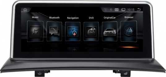 Navigatie BMW X3 E83 2004 - 2009 Android 4 GB RAM + 64 GB ROM Internet 4G Aplicatii Waze Wi Fi Usb 