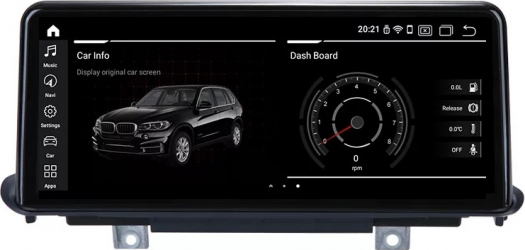 Navigatie BMW X6 F16 2013 - 2017 NBT Android 4 GB RAM + 64 GB ROM Internet 4G Aplicatii Waze Wi Fi Usb Bluetooth 