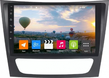 Navigatie Mercedes E Class W211 CLS W219 Android Display 9 inch 2GB RAM + 32GB ROM Internet 4G Youtube Waze Wi Fi Usb Bluetooth 