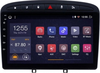 Navigatie Peugeot 308 408 2008 - 2020 Android Display 9 inch 2GB RAM +32 GB ROM Internet 4G Aplicatii Waze Wi Fi Usb Bluetooth 
