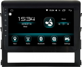 Navigatie Toyota Land Cruiser 2015 + Android Display 9 inch 2GB RAM +32 GB ROM Internet 4G Aplicatii Waze Wi Fi Usb Bluetooth 