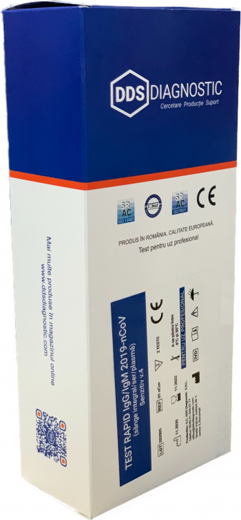 Kit 2 Teste Rapide Covid-19 IgG / IgM Anticorpi senzitiv Sange - Test rapid Covid 19