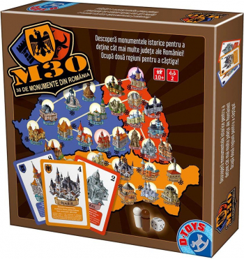 MONUMENTE DIN ROMANIA M30 - JOC DE SOCIETATE 