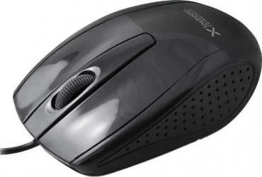 Mouse optic Xtreme Bungee USB 3D 1000dpi cablu 1.2 m Negru 