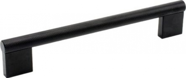 Maner pentru mobilier Graf Big finisaj negru periat L 224 mm 