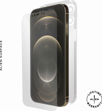 Folie Alien Surface Apple iPhone 12 Pro Max protectie ecran spate laterale 