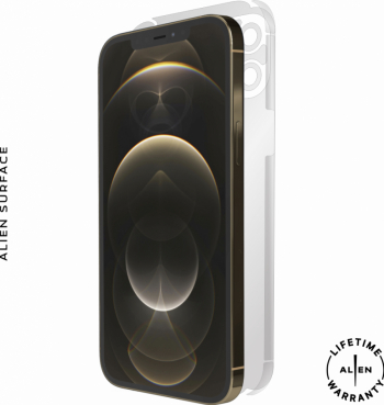 Folie Alien Surface Apple iPhone 12 Pro Max protectie spate laterale 