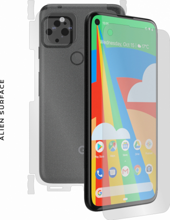 Folie Alien Surface Google Pixel 5 protectie ecran spate laterale 