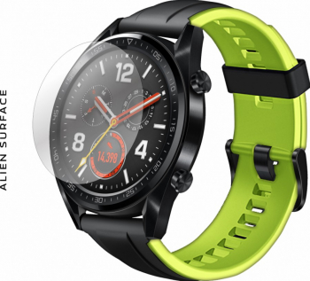 Folie Alien Surface Huawei Watch GT 46mm Fluorescent Green protectie ecran 1+2 Rezerve 
