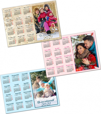 Calendar magnetic 2021 