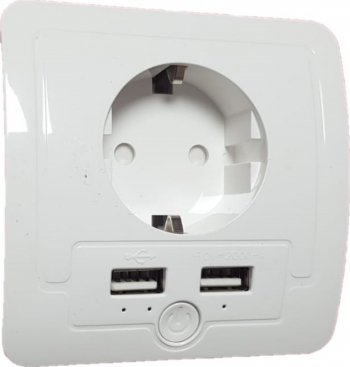 Priza WiFi Shucko + 2 USB - 1037-A21 