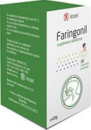 Faringonil 15 comprimate masticabile tratament inflamatii acute ale faringelui si amigdalelor