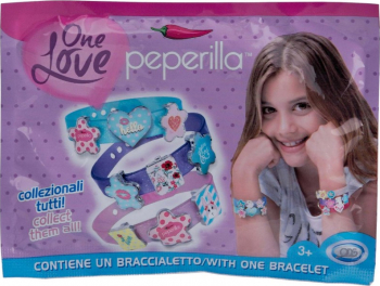 Plic cu bratara si 3 pandantive Peperilla One Love 