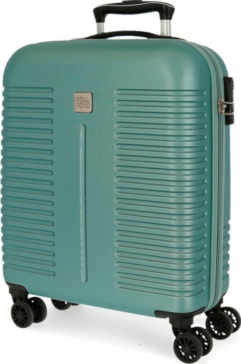 Troler ABS 55 cm 4 roti Roll Road India turcoaz 