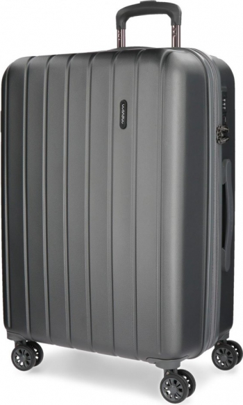 Troler ABS 75 cm 4 roti Movom Wood antracit 