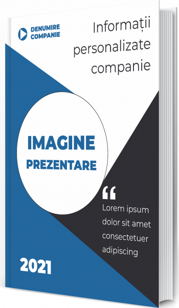 Agenda Personalizata A5 Business Blue Nedatata 208 File 