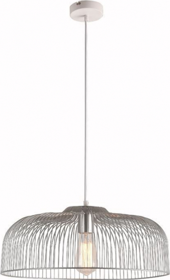 Pendul PLATINET - AFRODYTA E27 32x13cm Metal Negru