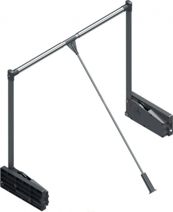 Lift pentru haine finisaj antracit S-6013-A greutate suportata 10 kg 