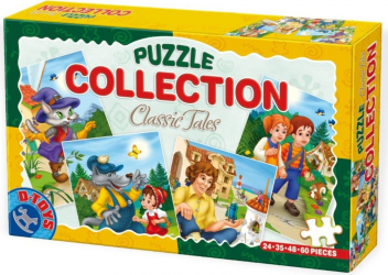 PUZZLE COLLECTION - 4 PUZZLE 24 35 48 60 PCS 