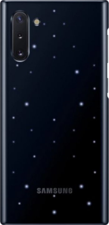 Husa de protectie Samsung LED pentru Galaxy Note 10 Black BBL1937 