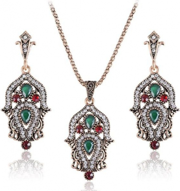 Set colier si cercei Antique Style 27A15S435 