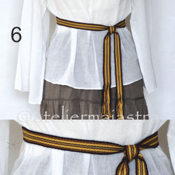 brau tesut manual brau tesut la razboi curea handmade cadou traditional 