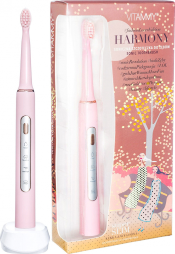 Periuta de dinti electrica VITAMMY Harmony 60000 vibratii/min 3 moduri de periaj Roz TB8132-CE Pink 