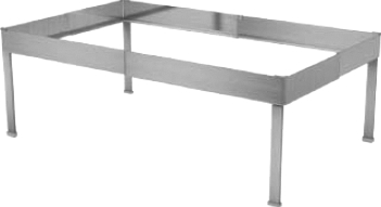 Suport inox reglabil tavi gastronorm 530x325xh70 cm 