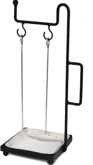 Set RAKI suport metalic 2 ace frigarui cu tava inox 15x15cm 