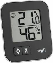 Termohigrometru digital Negru TFA S30.5026.01