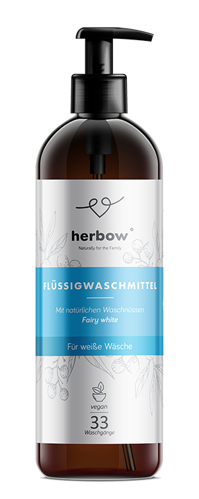 Detergent de rufe albe - Herbow Fairy White 1000 ml
