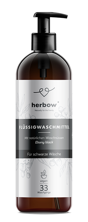 Detergent de rufe negre - Herbow and ndash Ebony Black 1000 ml